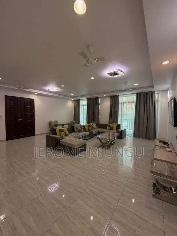 Furnished 3-Bedroom Apartment for Rent in Msasani - 1