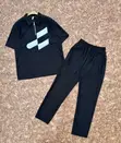 Men's 2-Piece Polo Zip Neck & Trouser Set - 4
