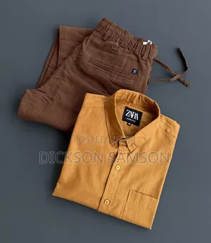 Suruali na Mashati ya Premium ya Linen ya Kihindi