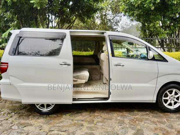 Toyota Alphard 2005 Nyeupe - 1