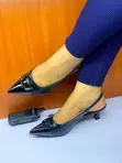 Paige Kitten Heel Slingbacks - 3