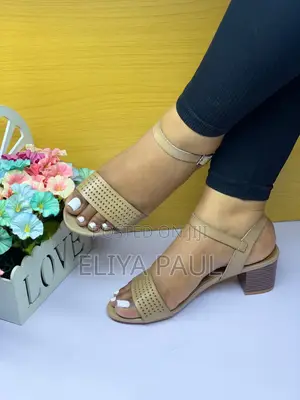 Block Heel Sandals - Brand New