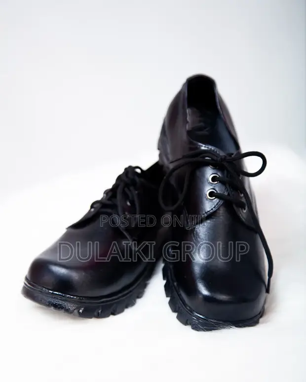 Dulaiki Genuine Leather School Shoes - 1