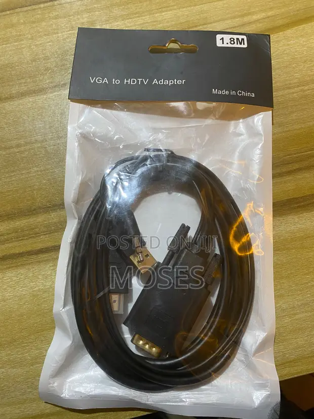 Kebo ya HDMI kwenda VGA - Mpya Kabisa - 1