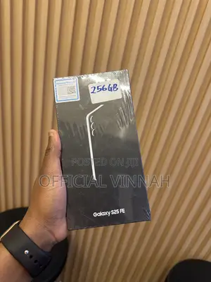 Samsung Galaxy S25 FE Mpya 256GB Nyeusi