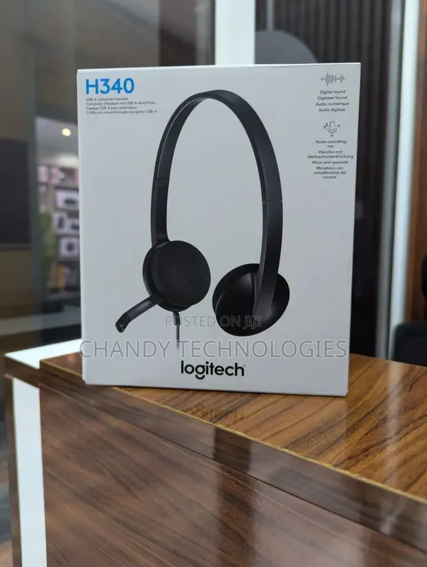 Logitech H340 USB Headset ya Kompyuta - 1