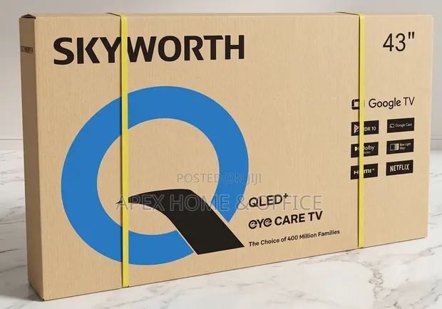 Skyworth 43 Inch QLED Smart TV - 1