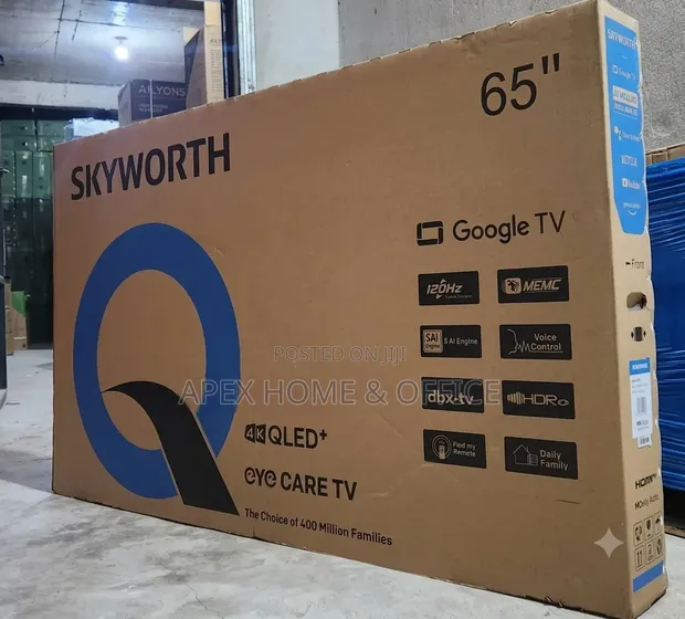 Skyworth 65-inch QLED Google TV - 1