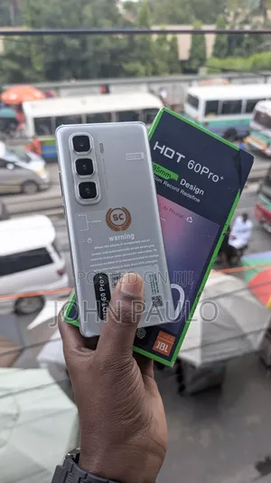 New Infinix Hot 60 Pro+ 256GB Silver
