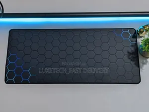 Extended XL Gaming Mouse Pad 800x300mm - Honeycomb Design
