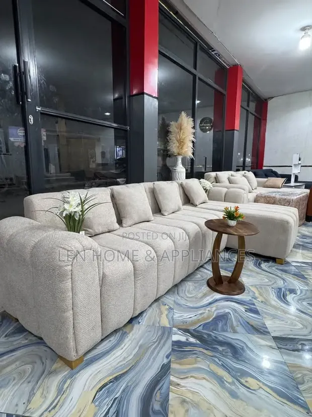 Sofa la L-Shape Jipya - Linalokaa Watu 7 - 1