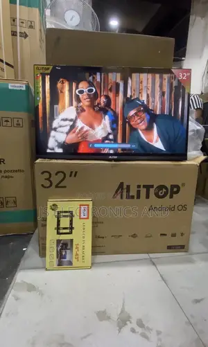 Alitop 32-Inch Full HD Smart TV with Free Wall Bracket