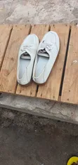 Shein Oxfords Nyeupe Zilizotoboka za Kuteleza - 2