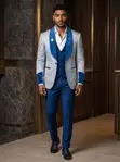 Golden Elegance Turkey 3-Piece Suit - 1