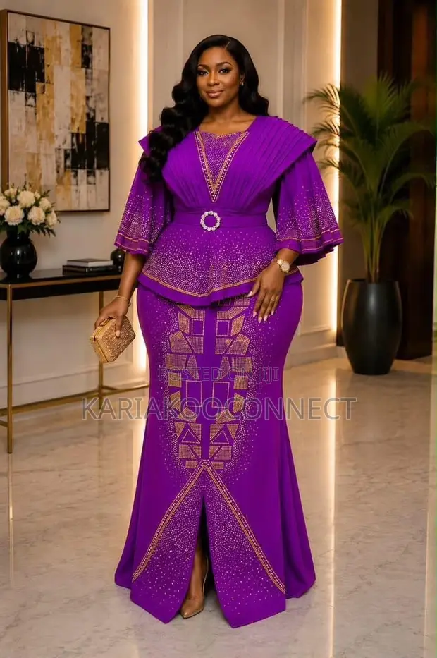 Gauni la Royal Peplum Mermaid - 1