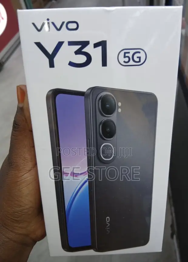 New Vivo Y31 5G 128GB Black - 1