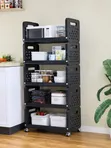 5 Tier Rolling Storage Rack - 5