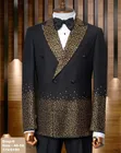 TUCANO Black and Gold Sparkle Tuxedo - 2