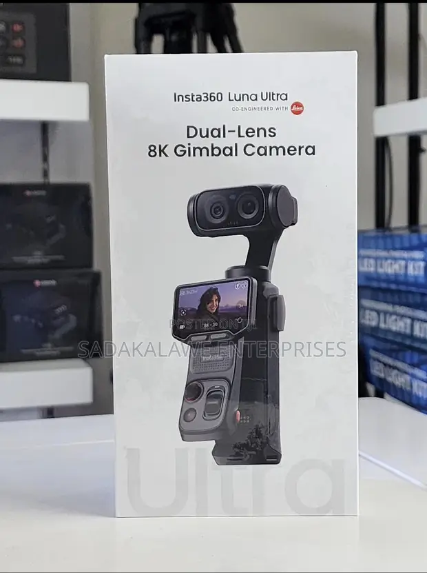 Brand New Insta360 Luna Ultra Dual-Lens Gimbal Camera (Leica Optics) - 1