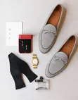 Viatu vya Jacques Solovie Moccasins - Muundo Mpya - 3