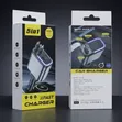 Chaja ya Gari ya 5-in-1 180W Haraka na Cables Zinazoweza Kurudishwa - 2