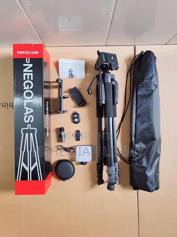 Neoglass Tripod Stand Video Kit - 1