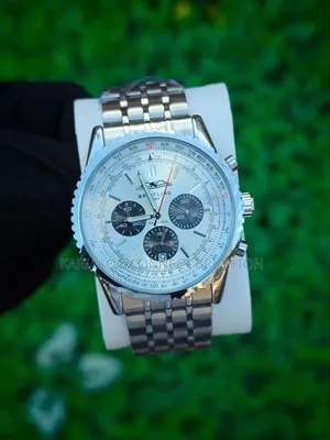 Saa ya Vanson Jones ya Fedha ya Chronograph Aviator