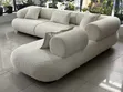 Skyline Furniture Corner Sofa Set - White - 1