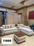 Skyline Furniture Corner Sofa Set - White - 2