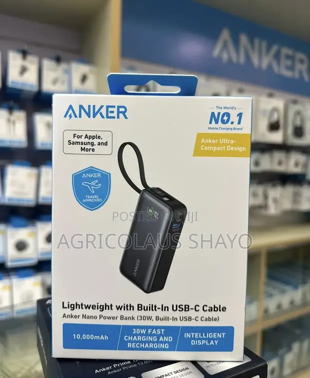 Anker Nano Power Bank 30W (10,000mAh) - 1