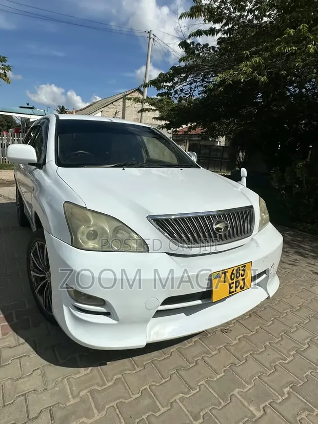 Toyota Harrier 2007 White - 1