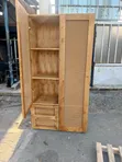 Kabati la Milango Miwili la Pallet la Skyline Furniture - 1