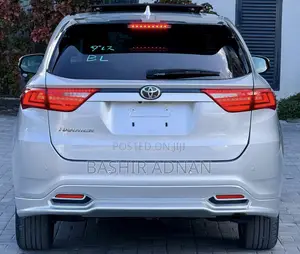 Toyota Harrier 2016 Nyeupe