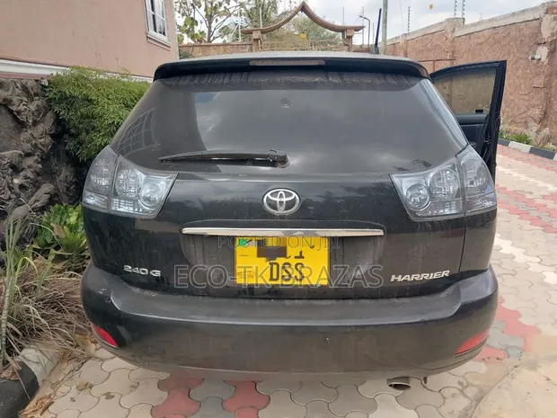 Toyota Harrier 240G 2007 Nyeusi - 1