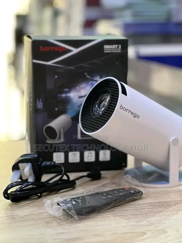 Borrego Smart 2 Android Mini Projector - Portable HD - 1