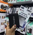 Black Hepu 20,000mAh Mini Power Bank - 1