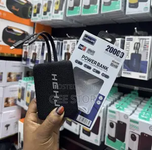 Hepu Nyeusi 20,000mAh Mini Power Bank