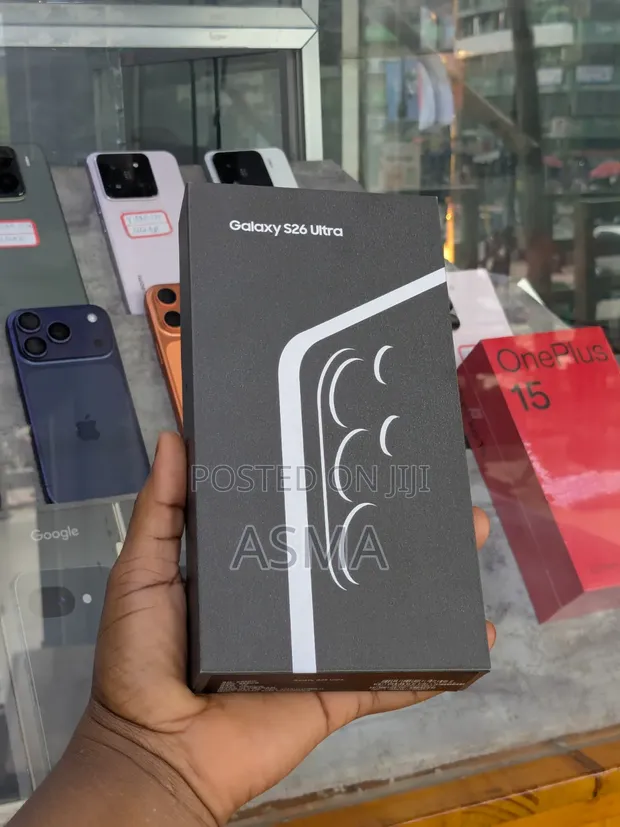Samsung Galaxy S26 Ultra 5G 256GB Mpya Nyeusi - 1