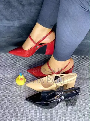 Simmi Slingback Block Heel Shoes