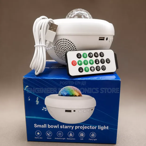 Small Starry Projector Light Bowl - 1