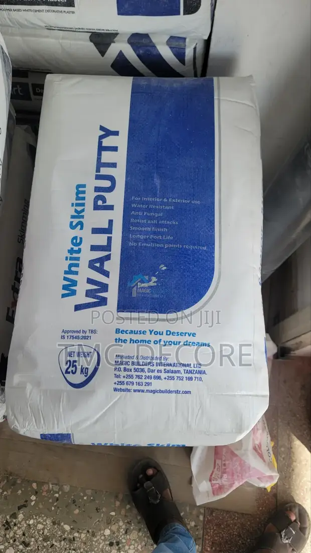 White Skim Wall Putty - 25kg - 1