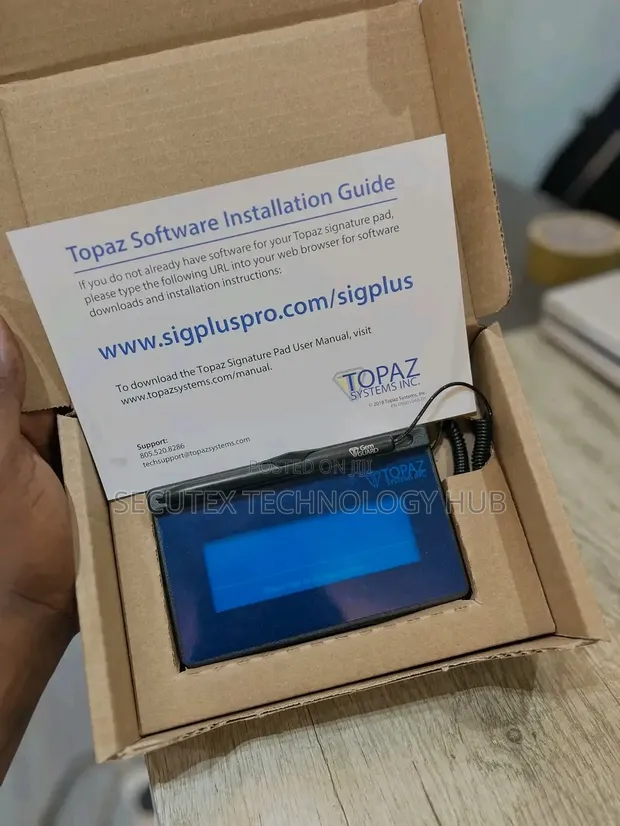 Topaz T-S460-HSB-R Signature Pad - 1