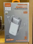 LDNIO PQ30 30000mAh Power Bank ya Kuchaji Haraka na Cables Zilizojengewa Ndani - 2