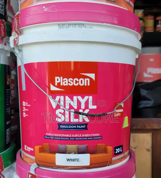 Plascon Silk Emulsion Paint - 20L - 1