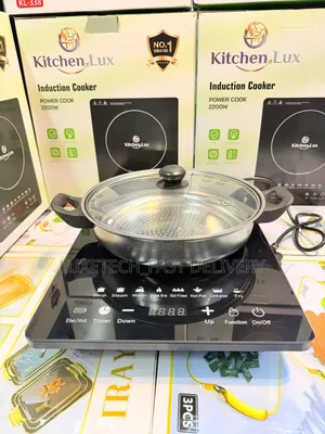 Kitchen Lux 2200W Induction Cooker with Pot