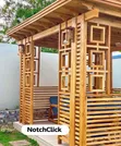 NotchClick Construction: Pergolas, Restaurants, Pallet Furniture - 2
