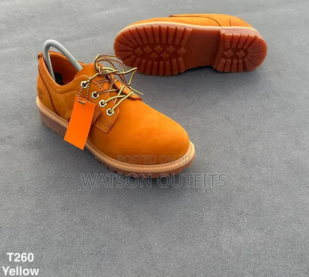 Men's Timberland Classic Low Cut Leather Shoes - 1