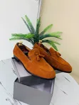 Brunello Cucinelli Moccasins za Ngozi za Wanaume - 1