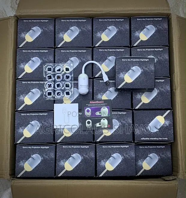 USB Starry Sky Projection Night Light with Remote - 1