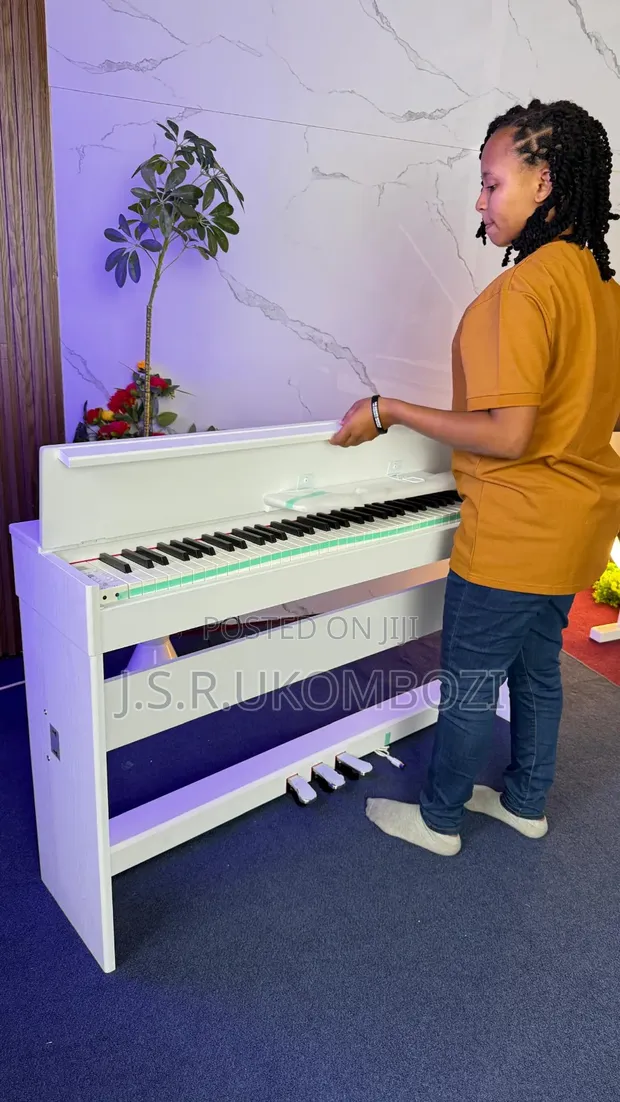 NuFex Digital Piano Model NFX - With Cover & 3-Pedal Unit - 1